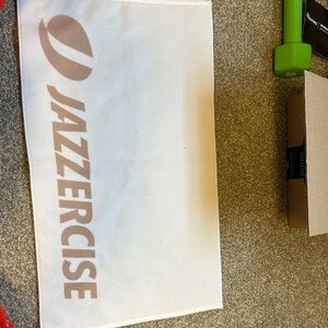 Jazzercise White Towel